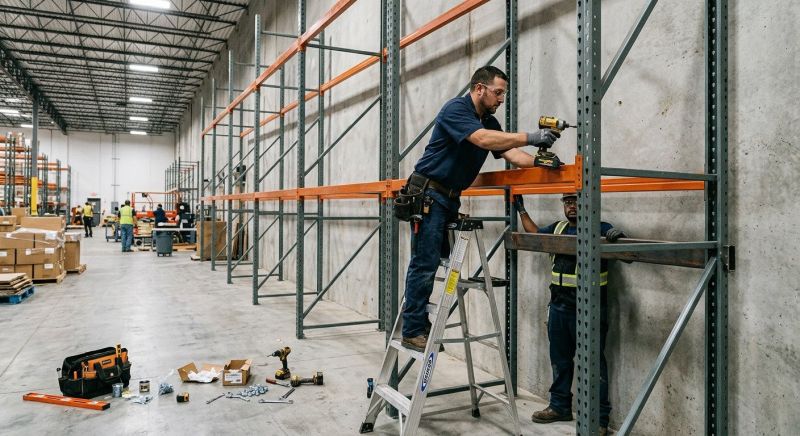 Wire Shelving Installation in Raleigh, NC